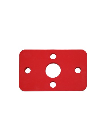 Plavecká deska KLASIK červená (32,6x20x3,8cm)