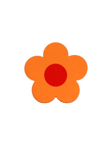 Plavecká deska KYTIČKA oranžová(31,5x30x3,8cm)