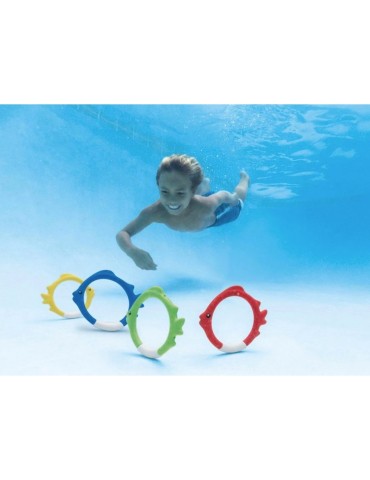 Potápěcí kroužky INTEX (sada 4 ks) RYBKY