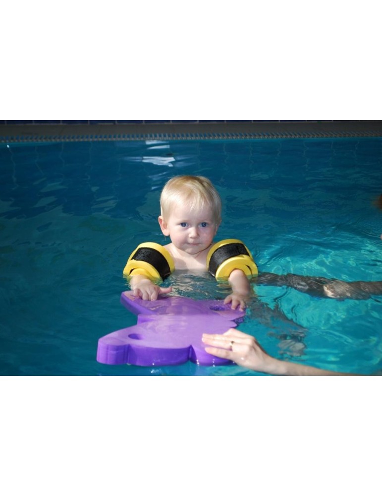 Plavecká deska MOTÝL fialová (40x28,8x3,8cm)