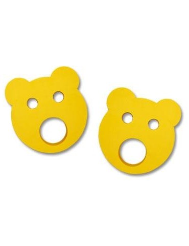 Baby nadlehčovací kroužky MEDVÍDEK (žluté)