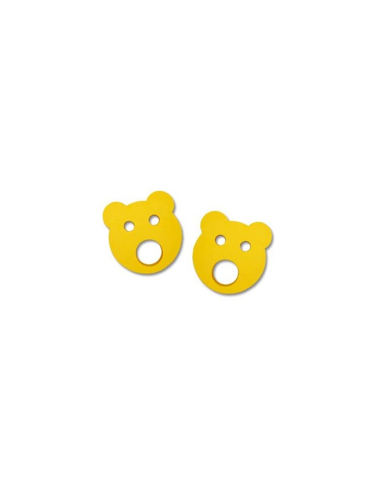 Baby nadlehčovací kroužky MEDVÍDEK (žluté)