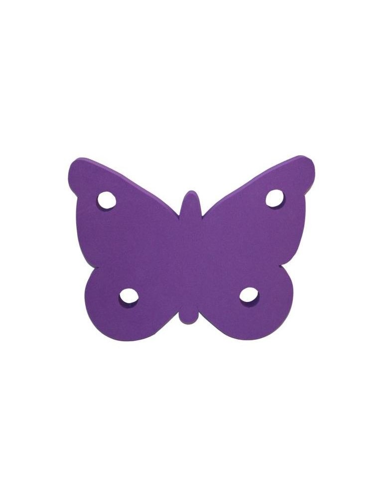 Plavecká deska MOTÝL fialová (40x28,8x3,8cm)