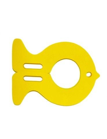 Plavecká deska RYBA žlutá (30,9x40x3,8cm)