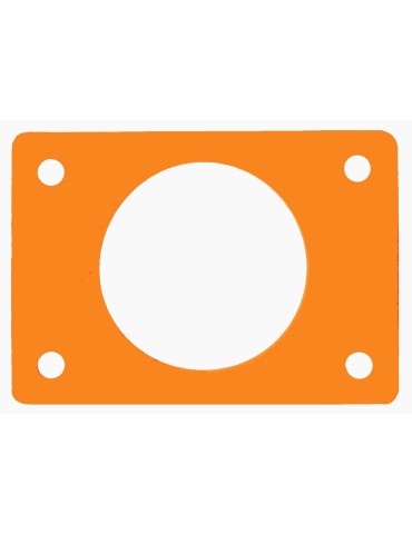 Ponton s otvorem oranžový (průměr 550mm)