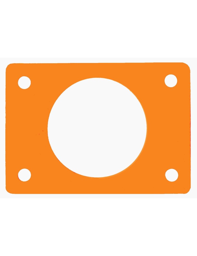 Ponton s otvorem oranžový (průměr 550mm)