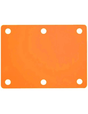 Plavecký ponton oranžový (100x70x3,8cm)