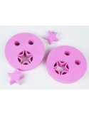 Nadľahčovacie krúžky HVIEZDIČKA ružové