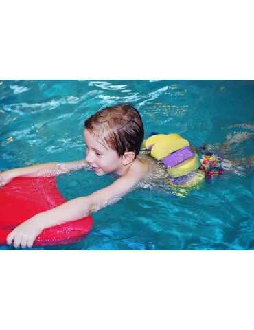 Plavecký pás Tutee 13 dielikov (variant oranžový)