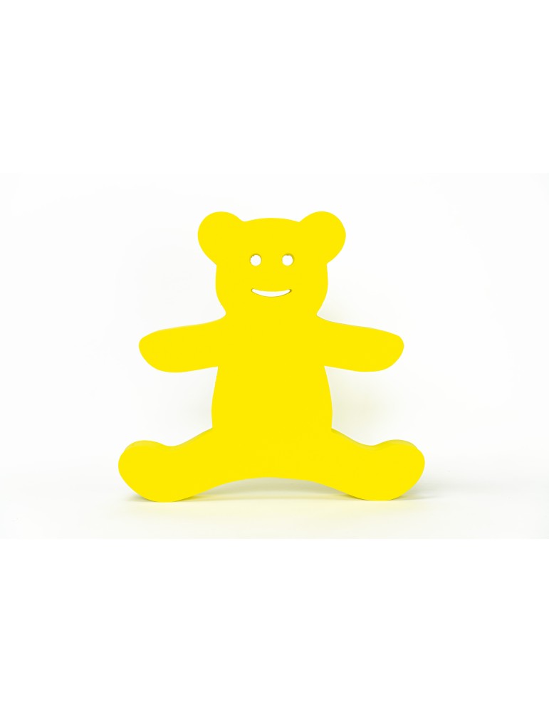 Plavecká doska MACKO žltá (35x33x3, 8cm)