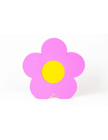 Plavecká deska KYTIČKA růžová (31,5x30x3,8cm)