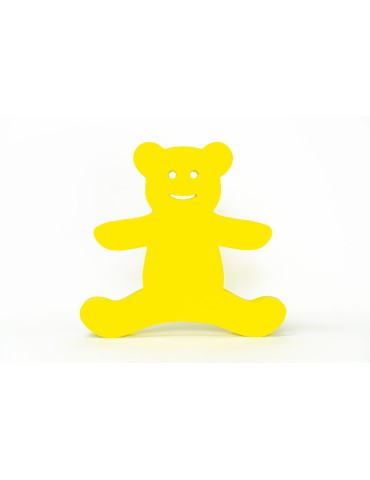 Plavecká deska MEDVÍDEK červená (35x33x3,8cm)