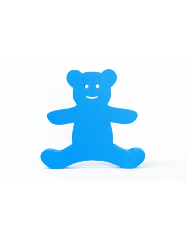 Plavecká deska MEDVÍDEK modrá (35x33x3,8cm)