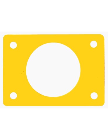 Ponton s otvorem žlutý (průměr 550mm)