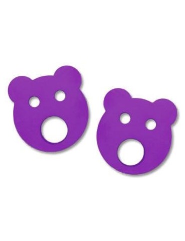 Baby nadlehčovací kroužky MEDVÍDEK (fialové)