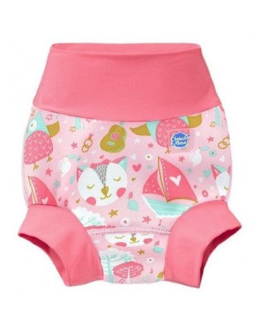 Plavky Happy Nappy - KOČIČKA a SOVIČKA