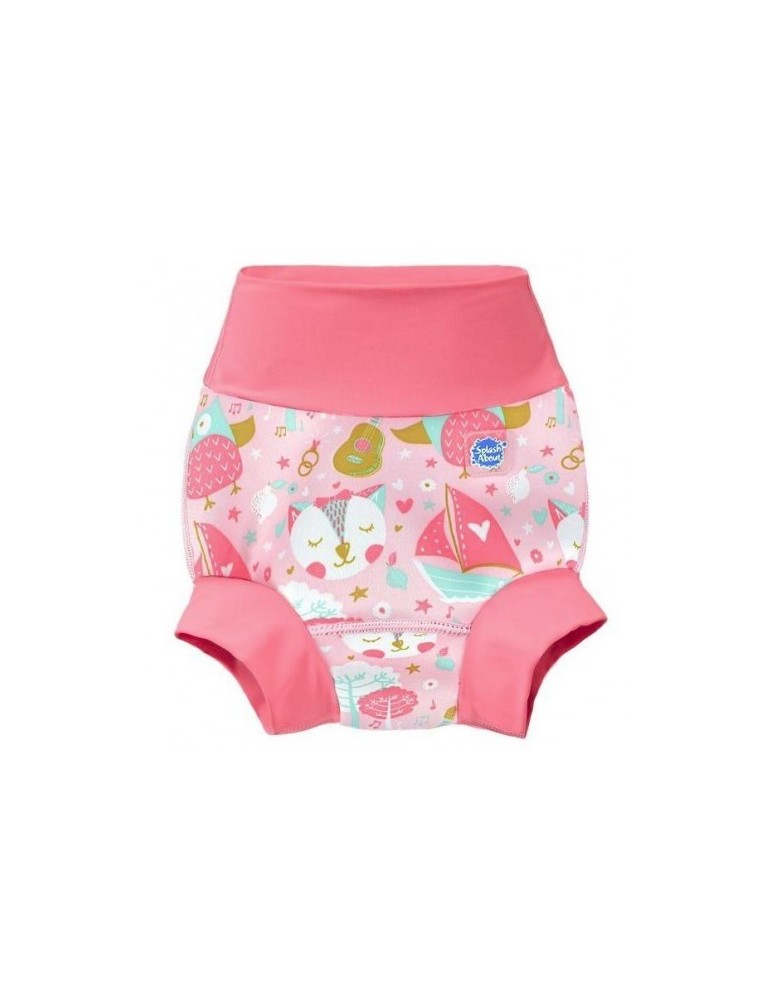 Plavky Happy Nappy - KOČIČKA a SOVIČKA