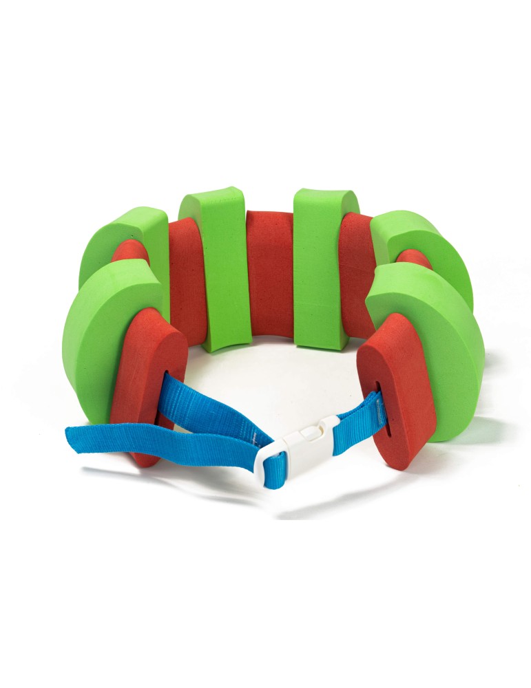 Plavecký pás Tutee 13 dielikov (variant zelený)