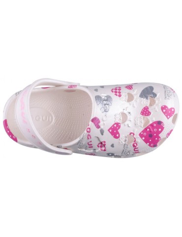 LITTLE FROG BÍLÉ SE SRDÍČKY