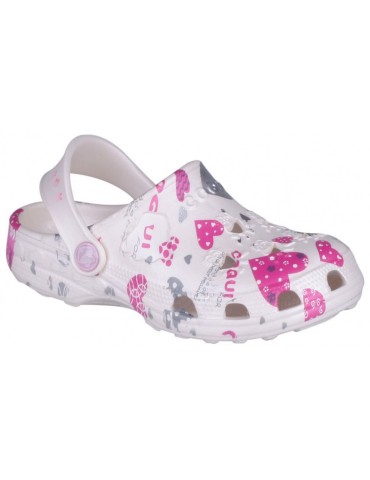 LITTLE FROG BÍLÉ SE SRDÍČKY