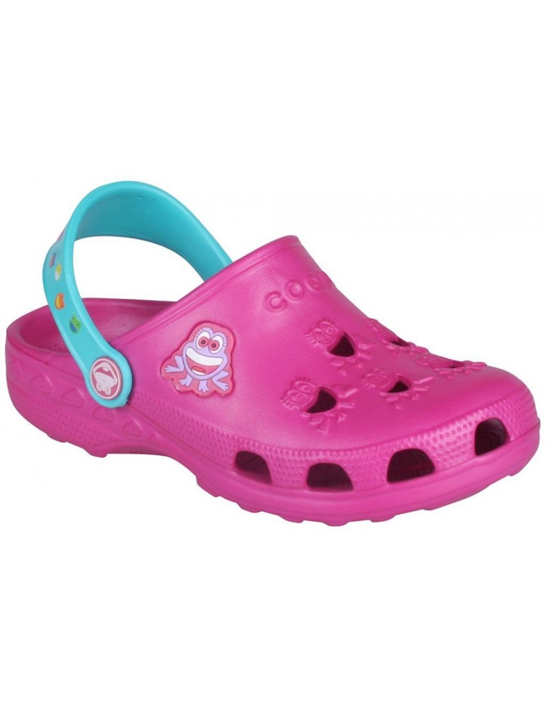 Detské sandále COQUI LITTLE FROG ružovo-tyrkysové