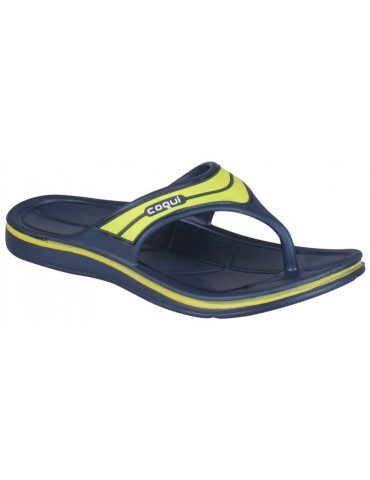 Pánské žabky COQUI ZUCCO modro-žluté