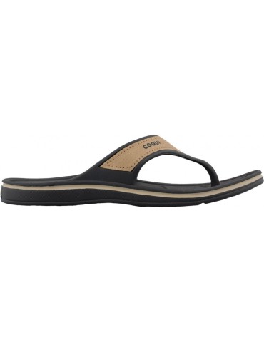 Pánské žabky COQUI ZUCCO černo-hnědé