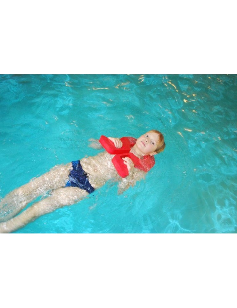 Plavecká deska RYBA červená (30,9x40x3,8cm)