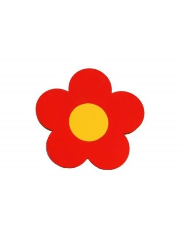 Kytička červená - dekorace (3mm)