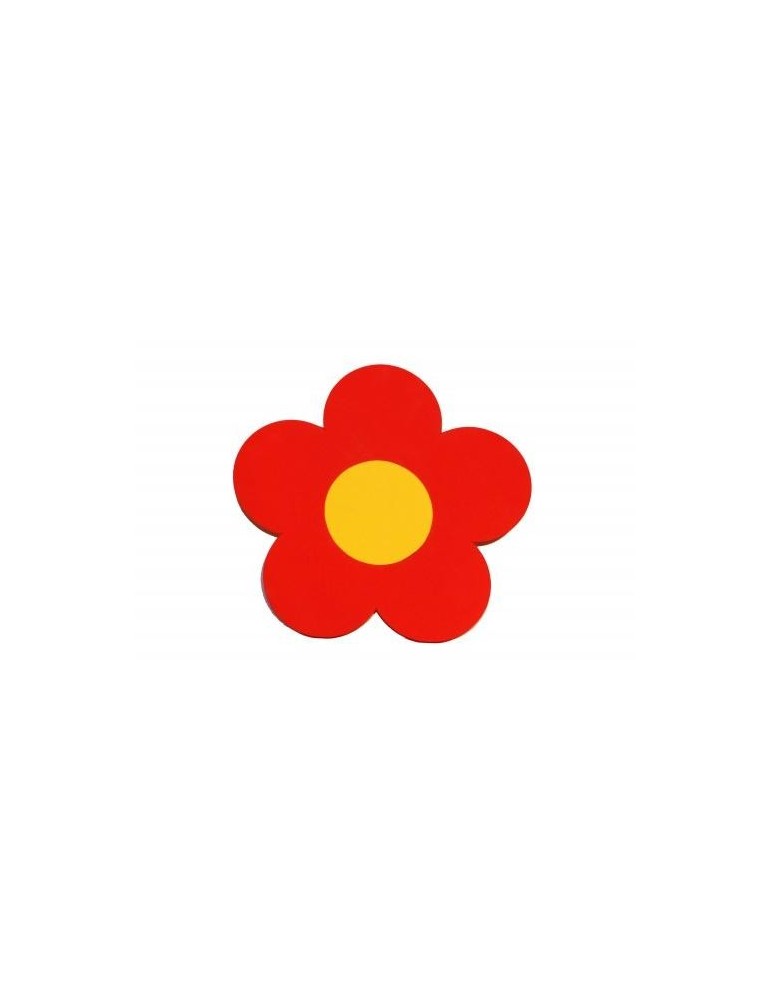 Kytička červená - dekorace (3mm)