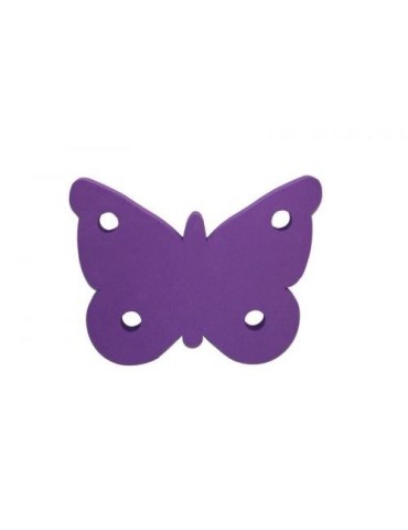 Motýl fialový - dekorace (3mm)