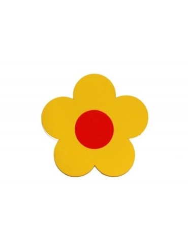 Kytička žlutá - dekorace (1cm)