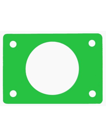 Ponton s otvorem zelený (průměr 550mm)