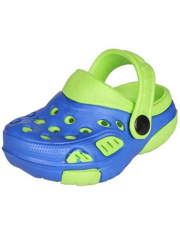 Lido dětské pantofle modrá-zelená