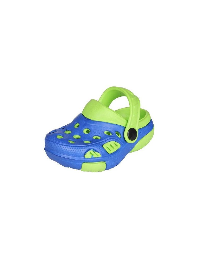Lido dětské pantofle modrá-zelená