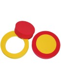 Pěnový kroužek 2ks (červená, žlutá)