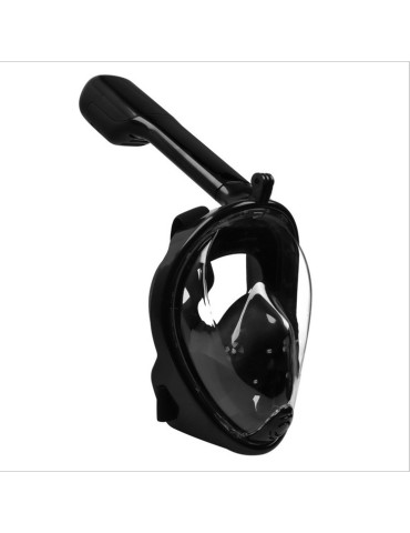 Celoobličejová maska na šnorchlování pro dospělé - Černá