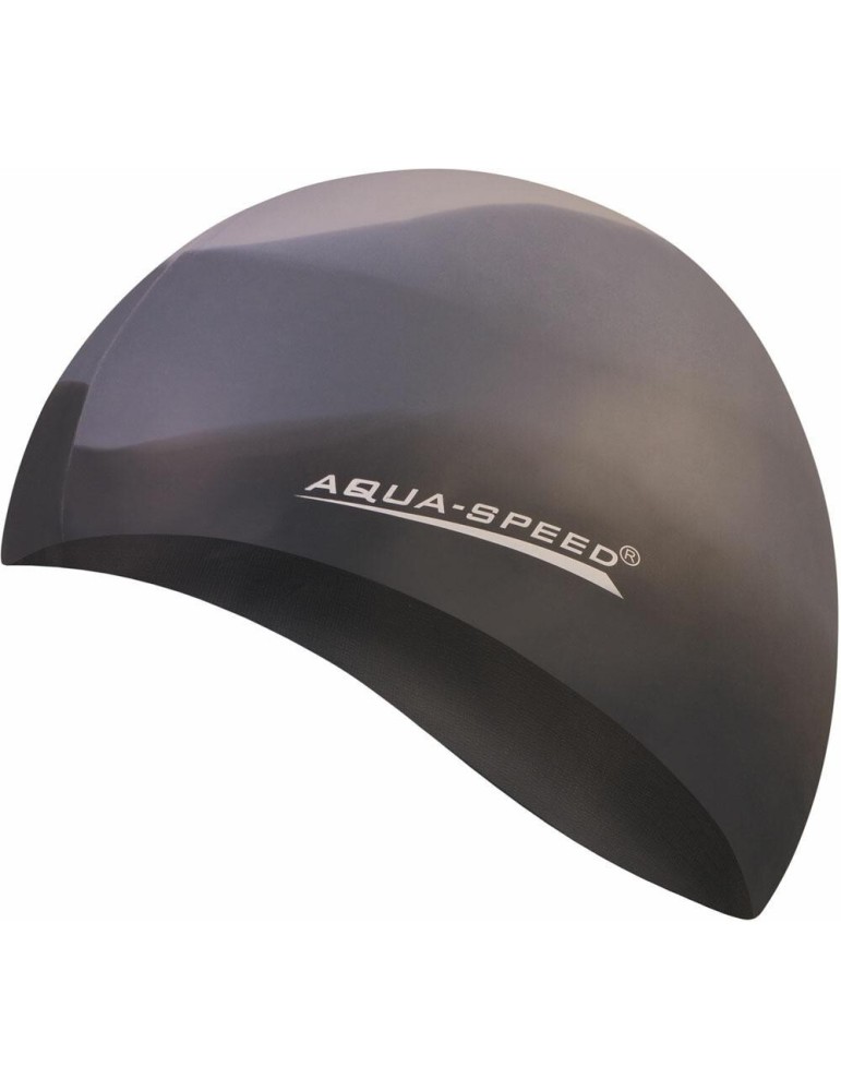 Plavecká čepice BUNT - barva 74, černo-šedá