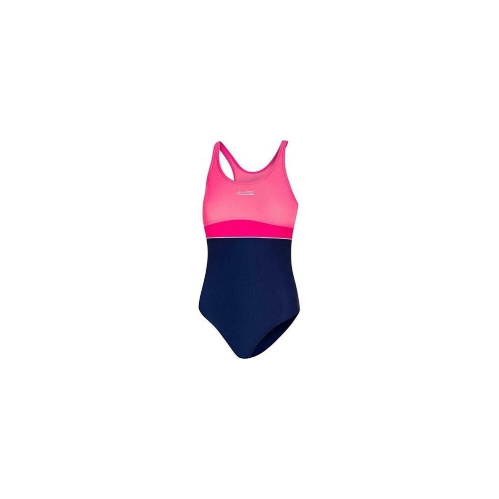 Dívčí jednodílné plavky AQUA SPEED EMILY – 43 růžová