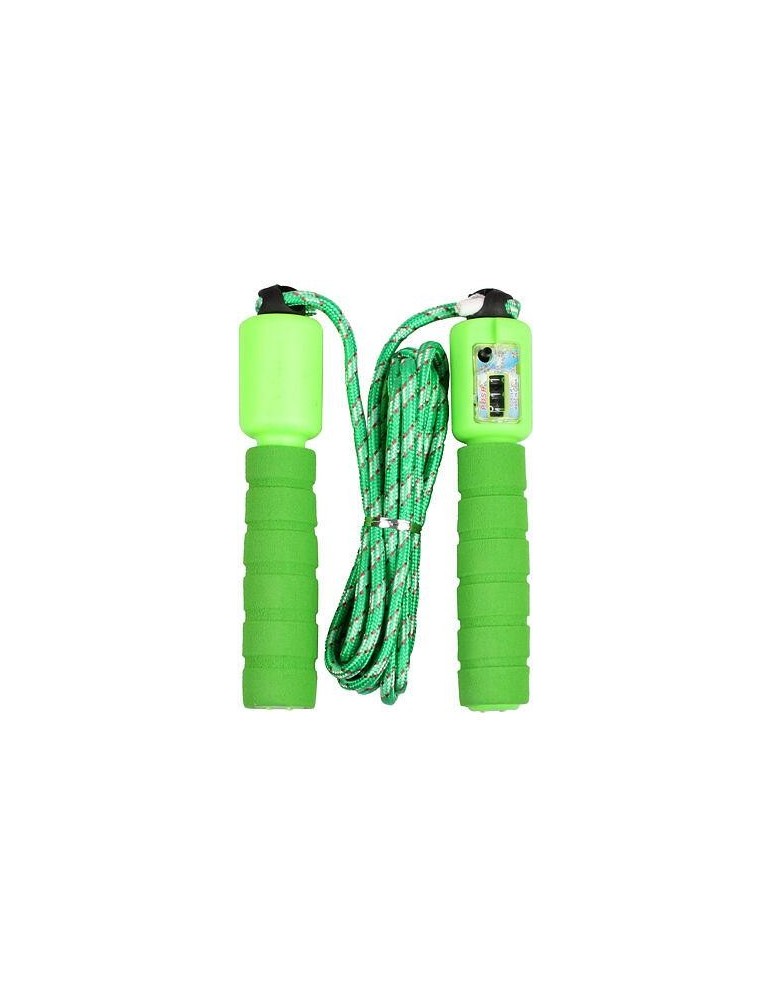 JR 34 švihadlo s počítadlem, nastavitelná délka zelená varianta 25268