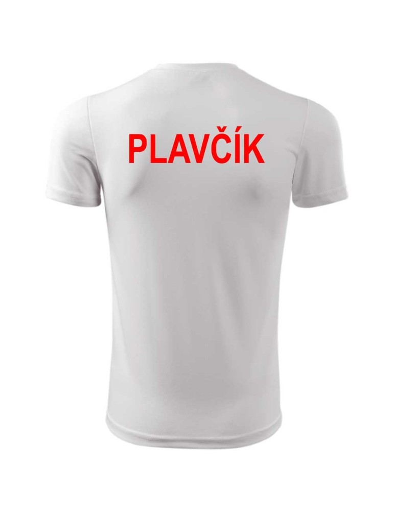 Pánské tričko PLAVČÍK - bílá