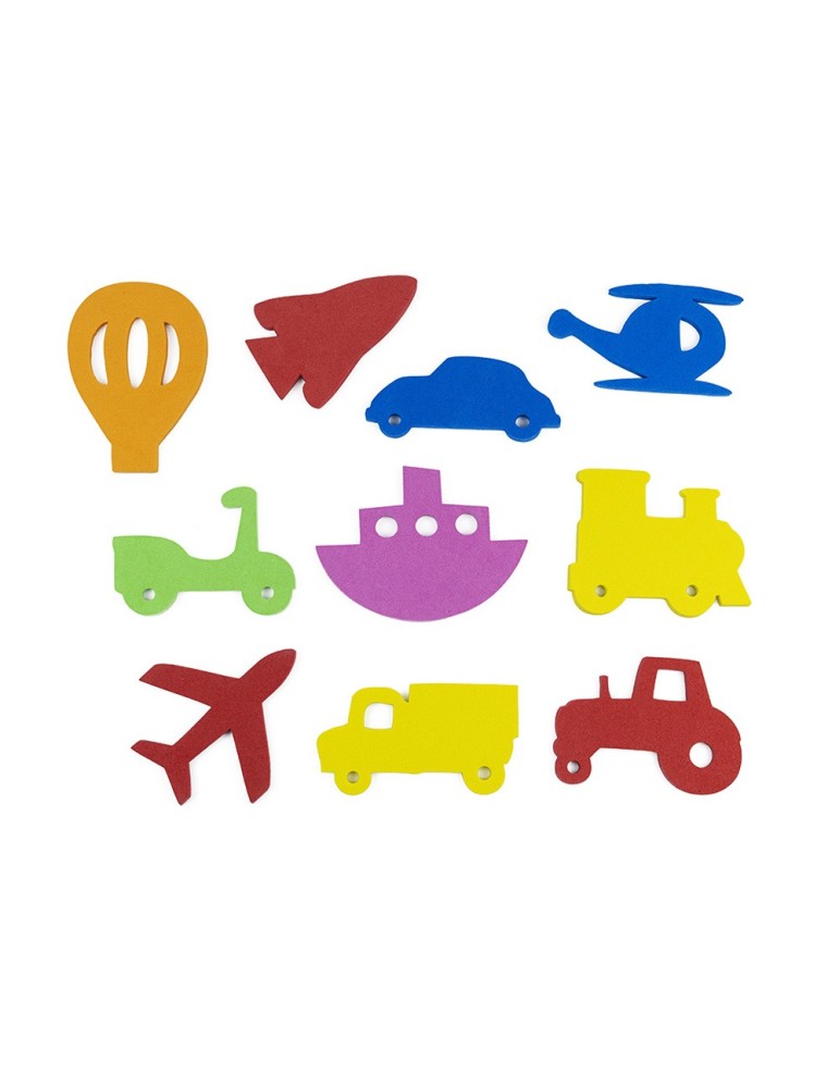 Vanolepky Doprava - velké (10 ks)