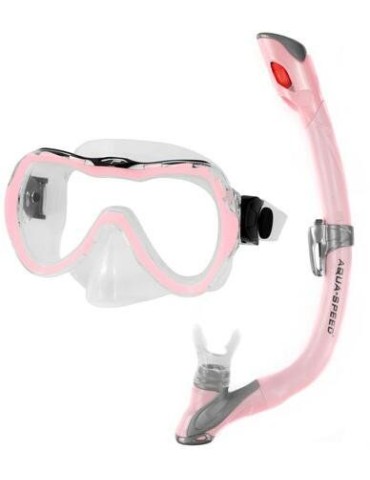 Enzo+Evo dětský potápěčský set růžová varianta 24444