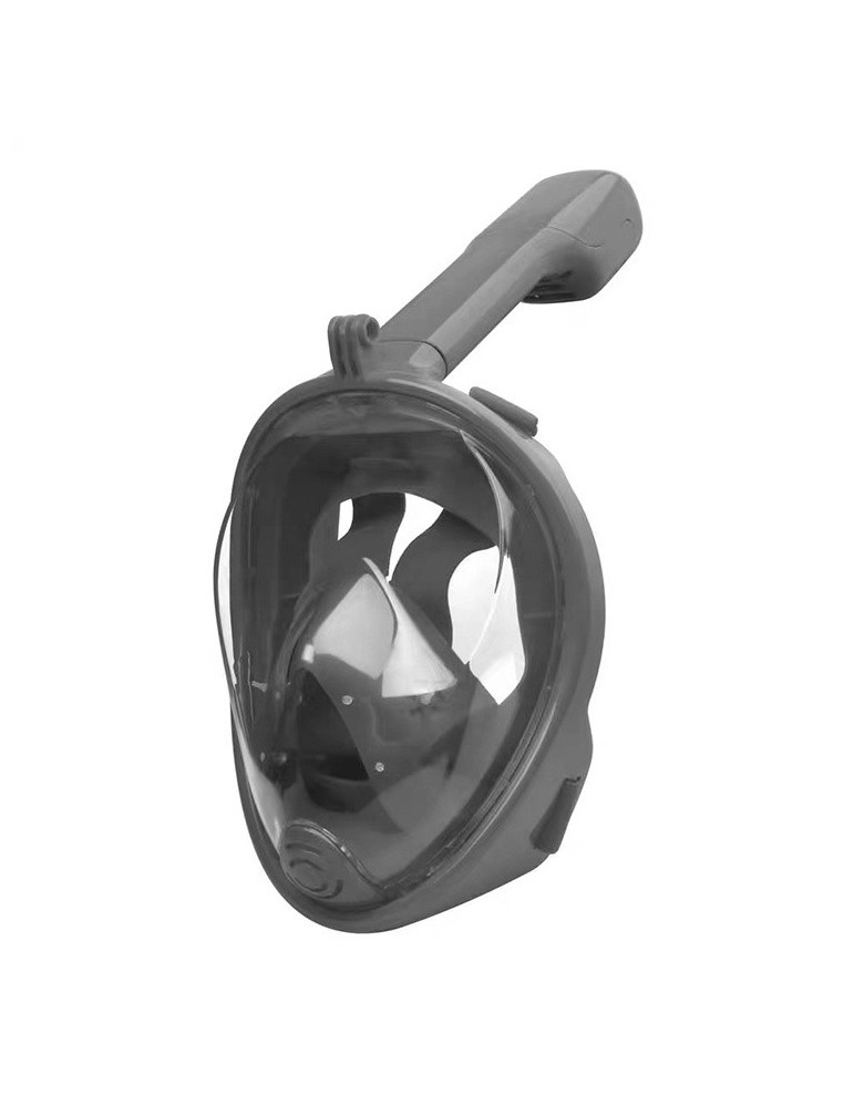 Celoobličejová maska na šnorchlování pro dospělé - Šedá