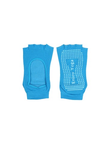 Grippy S2 ponožky na jógu, bezprsté modrá