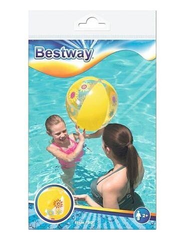 Flowers 31036 nafukovací míč žlutá