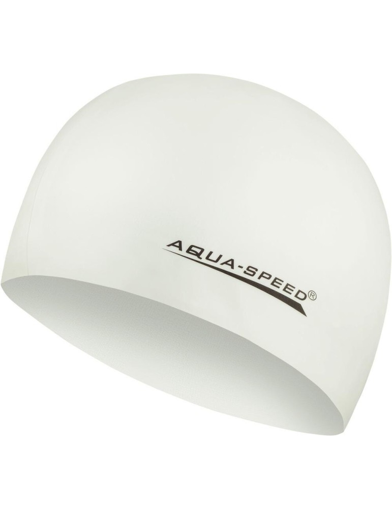 Plavecká čepice MEGA bílá