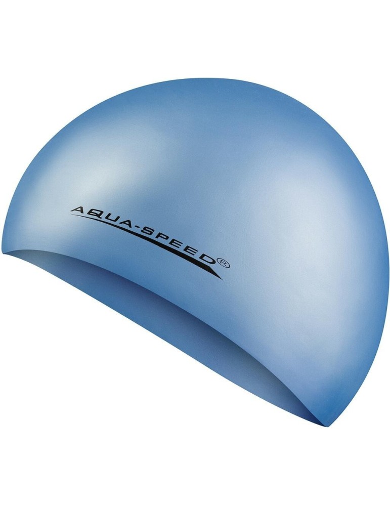 Plavecká čepice MEGA světle modrá