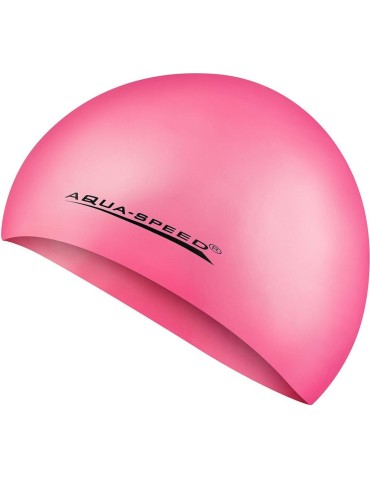 Plavecká čepice MEGA světle růžová
