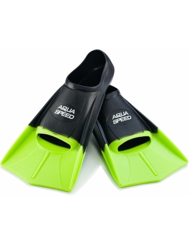 Tréninkové ploutve AQUA SPEED - 38 sv.zelená/černá, velikosti 31/32 - 37/38